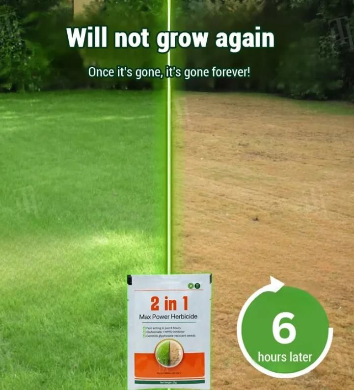 Dual-Action Weed Killer - Max Power Herbicide (Pack of 1)